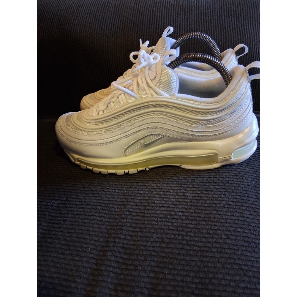 Nike Air‎ Max 97 Shoes Womens Size 9 White Cream Running Sneakers